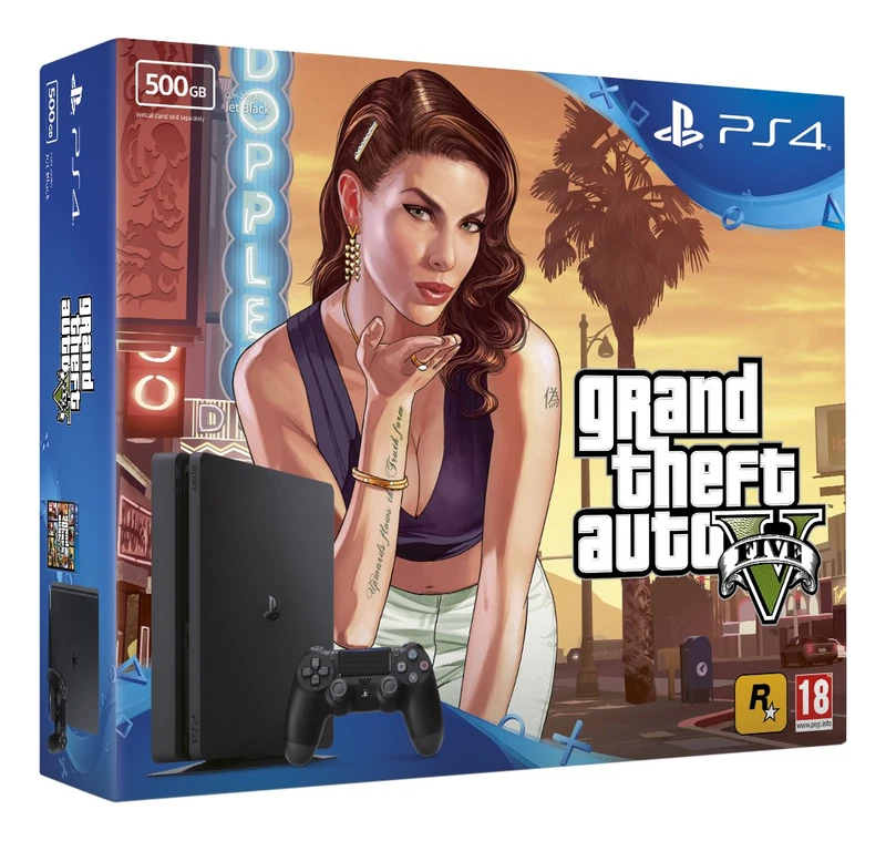 PS4 500GB D GTA V Hardbundle - Image 1