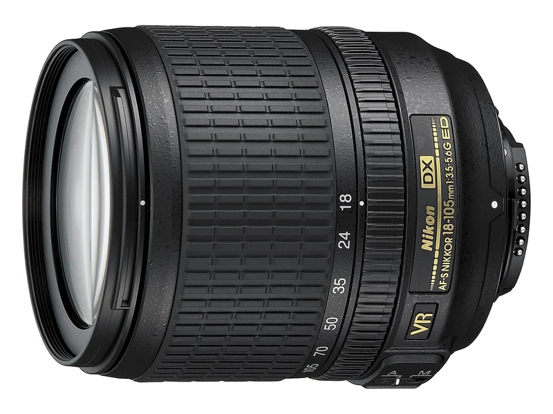 Nikon AF-S DX NIKKOR 18-105mm f/3.5-5.6G ED VR Lens (Renewed)