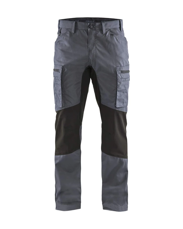 Blakläder 145918459499D124 Size D124 "Stretch" Service Trousers - Grey/Black