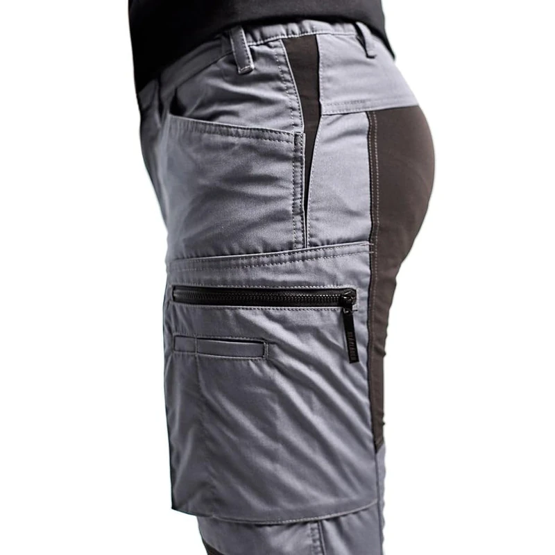 Blakläder 715918459499C34 Size C34 "Stretch" Ladies Trousers - Grey/Black