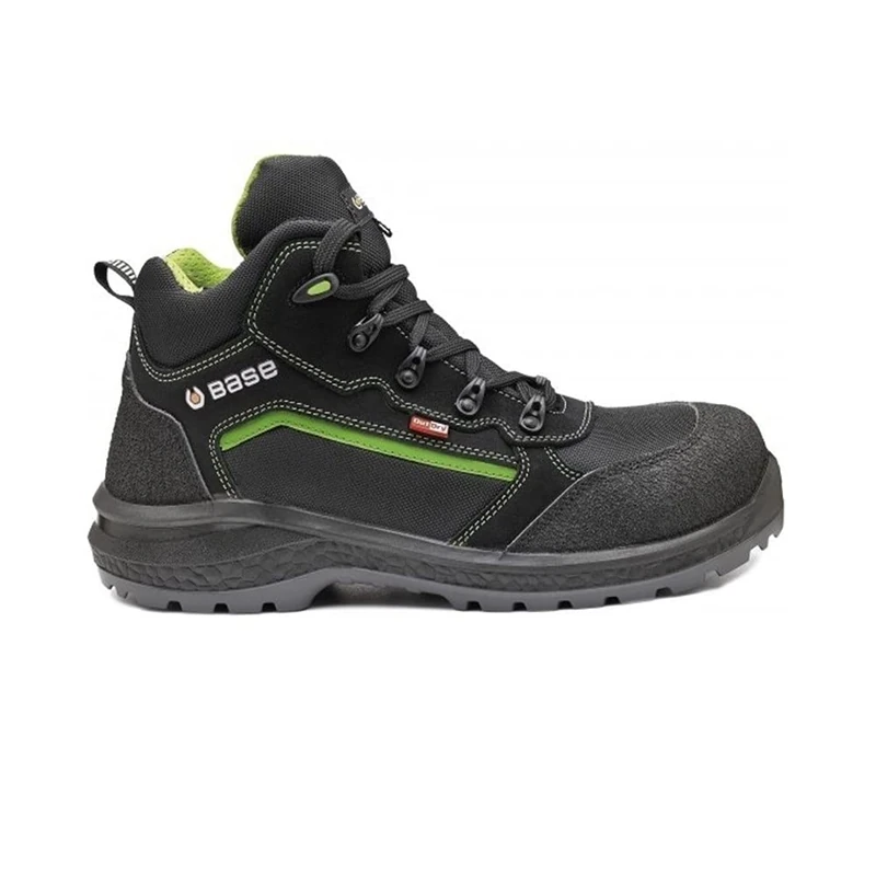 Base Protection B0898 K-Step/K-Speed/K-Move/K-Start Safety Shoe Black/Green, 42