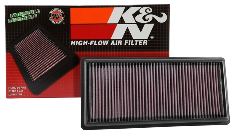 K&N Engine Air Filter: High Performance, Premium, Washable, Replacement Filter: Compatible with 2016-2019 CADILLAC (CT6), 33-5052