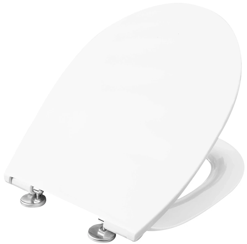 Cornat Premium 5 Toilet Seat with Slow-Close Mechanism Removable for Easy Cleaning, German Engineering [Pack of 1 KSPREMSC500