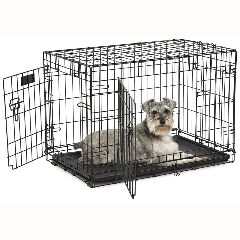 Midwest 30" Contour DBL Door Dog Crate