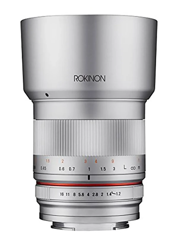 Rokinon 35mm f/1.2 High Speed Wide Angle Lens for Fujifilm X Mount, Silver