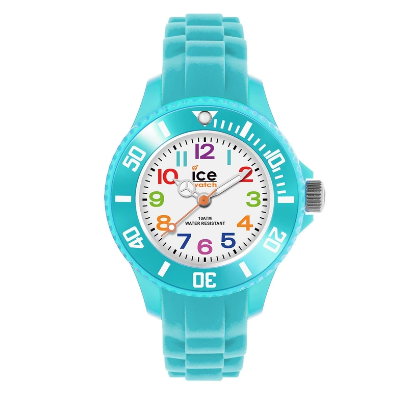 ICE-WATCH - ICE mini Turquoise - Boy's (Unisex) wristwatch with silicon strap - 012732 (Extra small)