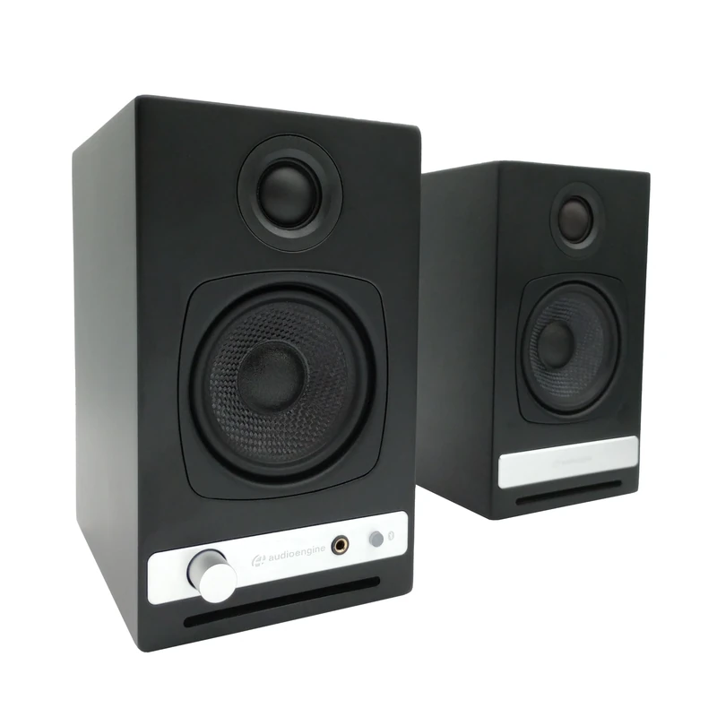 Audioengine A2 HD Home Music System - Wireless Speakers with Bluetooth - 60W Powered Computer and Desktop Speakers