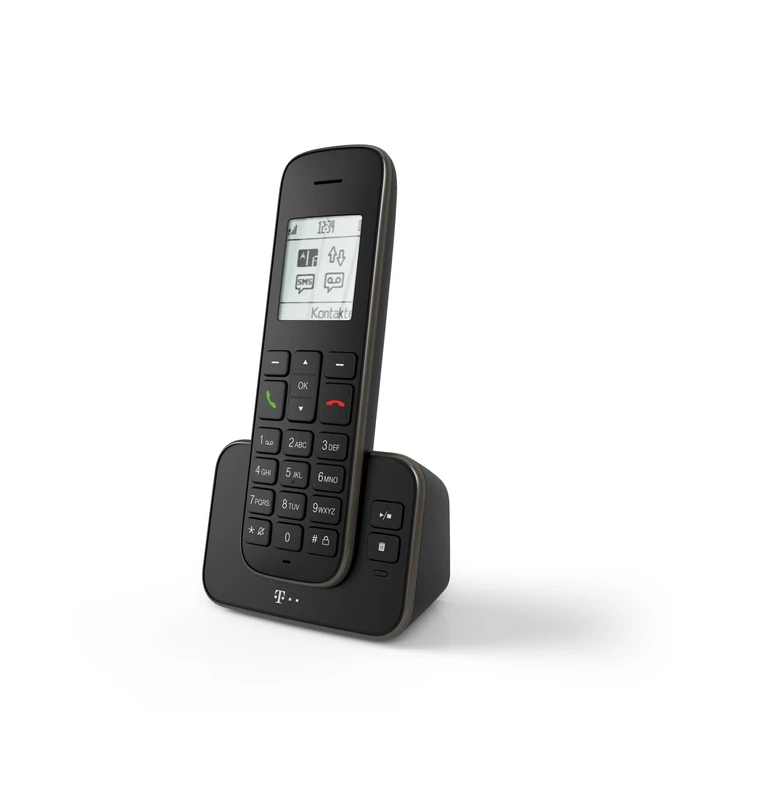 Telekom Sinus A207 cordless phone (with answering machine) black