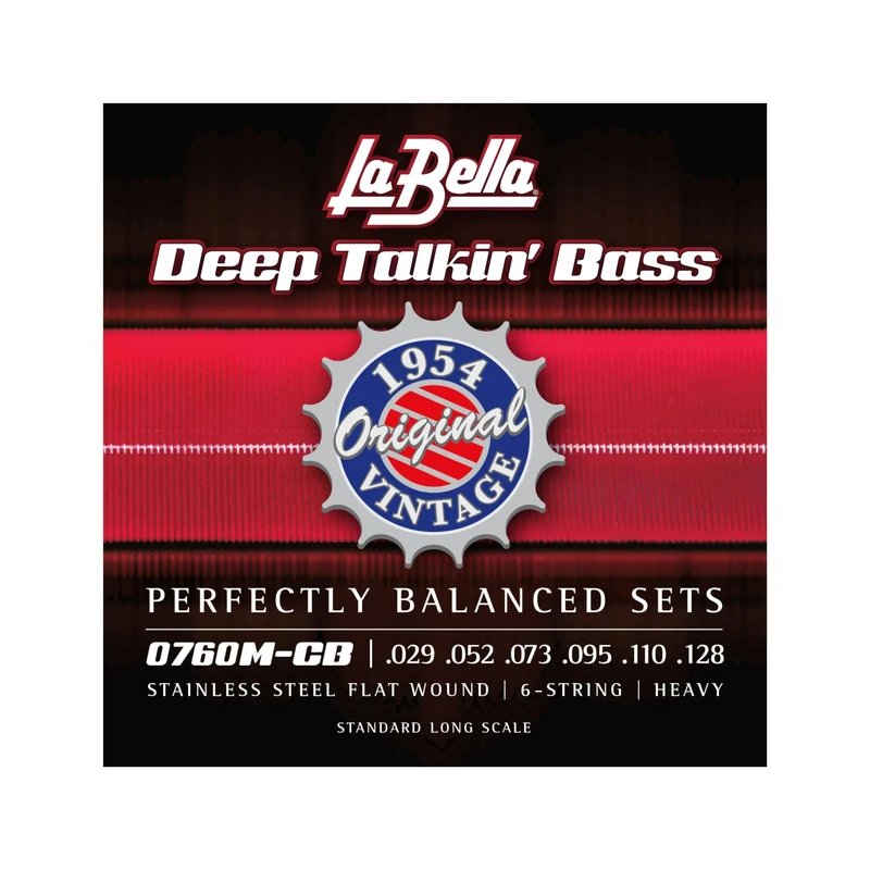 La Bella 0760m-Cb Deep Talkin Bass 6 St