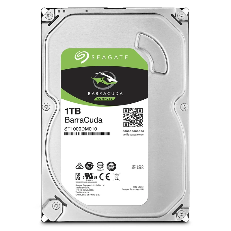 Seagate Barracuda ST1000DM010-25PK 3.5" 1000GB Series ATA III Hard Drive - Hard Drives (3.5", 1000GB, 7200rpm)