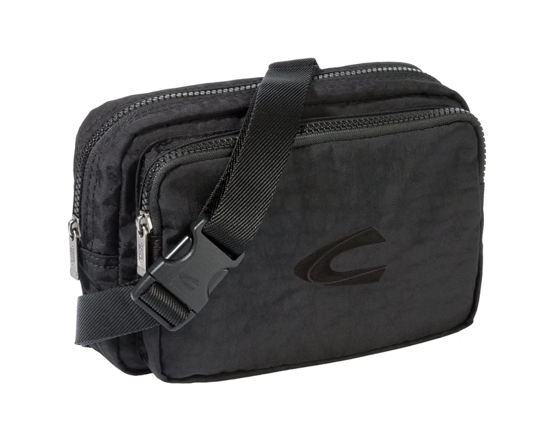 camel active Journey Men's Belt Bag Bum Bag Small, Black, S, 000364