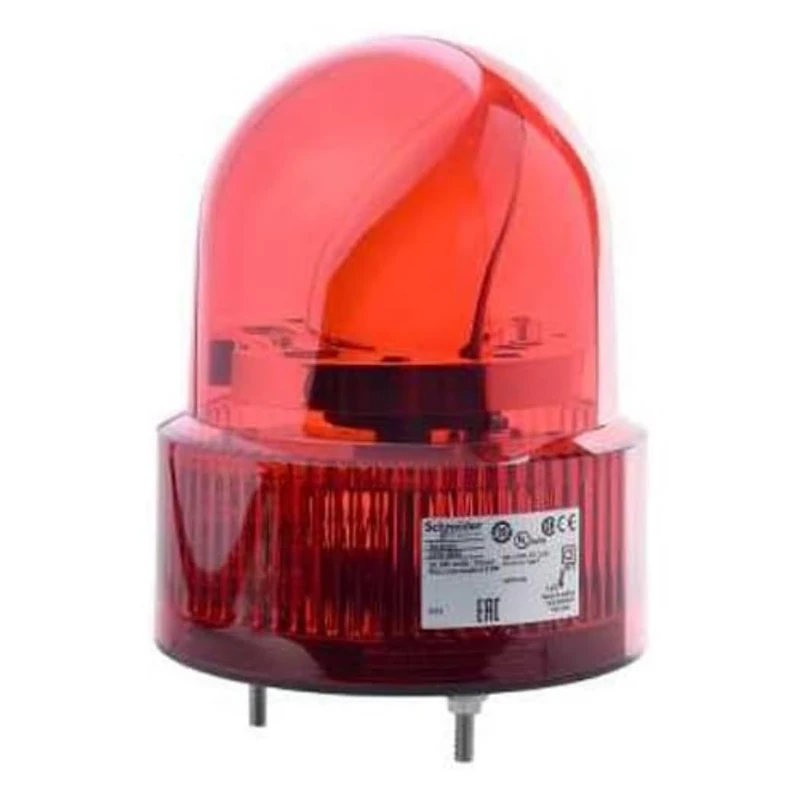 Schneider Electric XVR12J04S Beacon 12V 120mm Red, Rttng Mrrr Bcn Led 120 Mm Buzzer