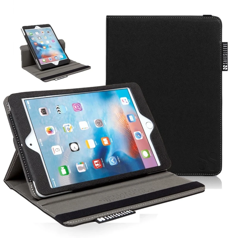 SafeSleeve iPad Mini EMF Radiation Blocking Case - Tablet Case For iPad Mini 1, 2, 3, 4 - Black - Image 1