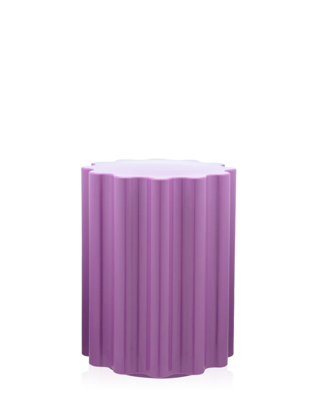 Kartell Sottsass Colonna 30, Plastic, Pink, 34.5x34.5x46cm
