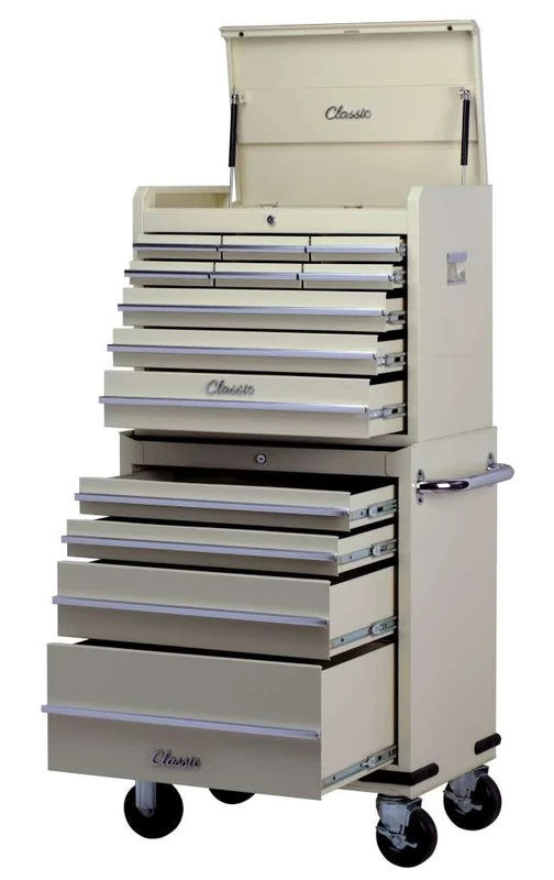 Hilka CL13CU Classic 13-Drawer Combination Unit - Cream