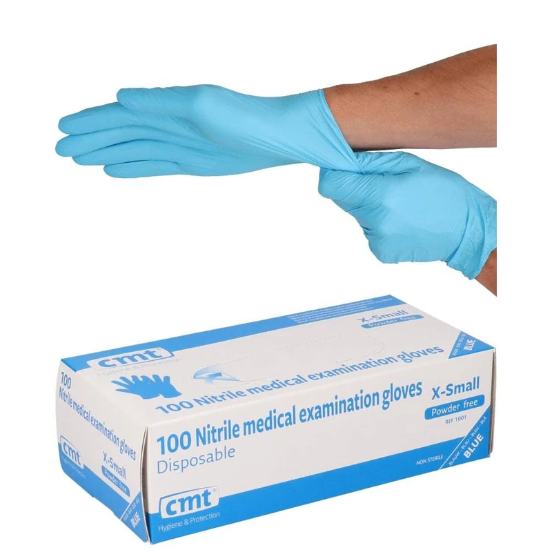 CMT 1001 Powder Free Nitrile Untersuchungshandschuh – (Pack of 1000) - Image 1