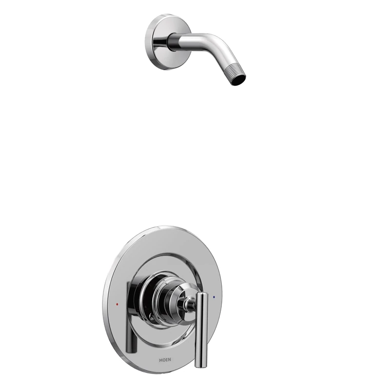 Moen T2902NH Gibson Posi-Temp One-Handle Shower Only Trim Valve Without Showerhead, Chrome