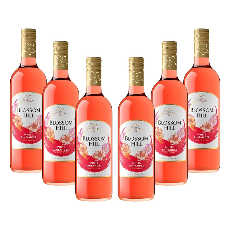 Blossom Hill White Zinfandel Rose Wine 75 cl (Case of 6)