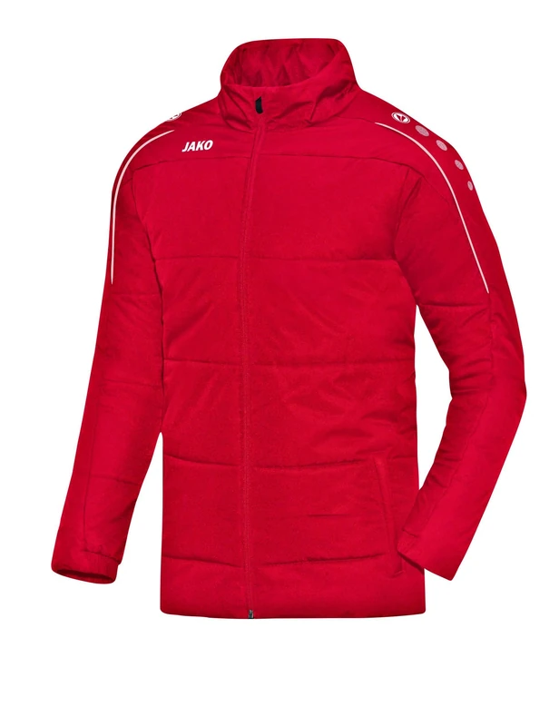 JAKO Men's Classico Coach Jacket, red, XXX-Large