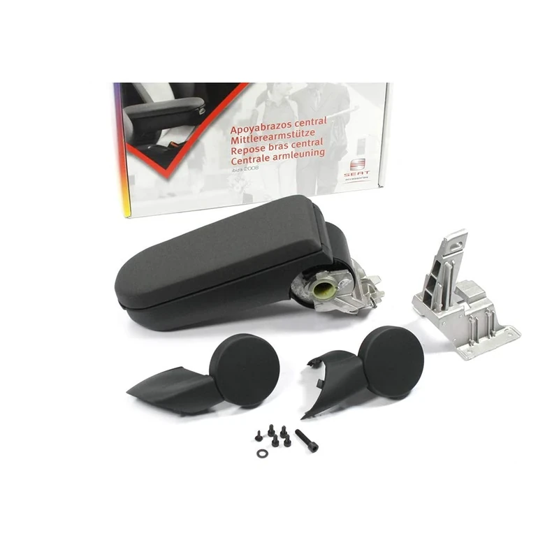 Seat 6J0061000YHL Armrest Retrofit Set Central Armrest Black/Dark Grey