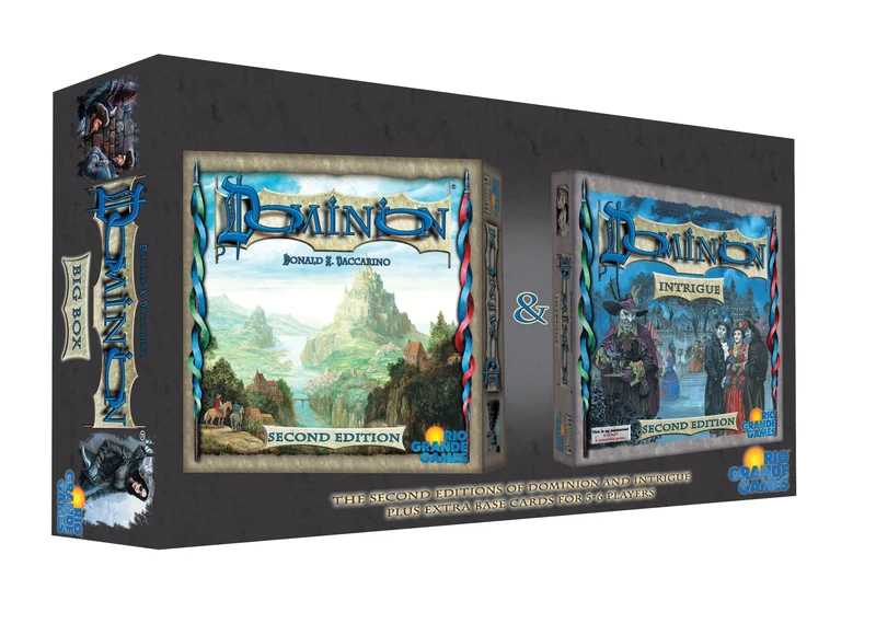 Rio Grande Games | Dominion Big Box 2nd Edition | Board Game | Ages 13+ | 2 to 6 Players | 30 Minutes Playing Time