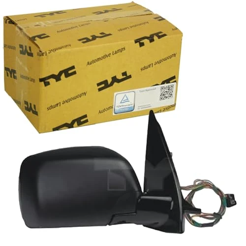 TYC Left Rearview Mirror for BMW X5 (E53) 05/2000 to 02/2007 - Electric Adjustment, Heated - 51167039889