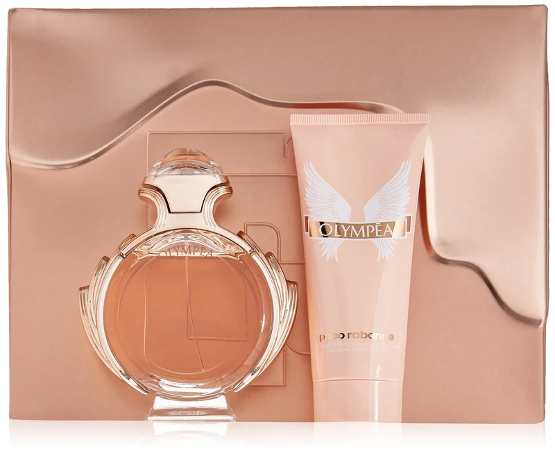 Paco Rabanne Olympea by for Women - 2 Pc Gift Set 2.7oz EDP Spray, 3.4oz Sensual Body Lotion