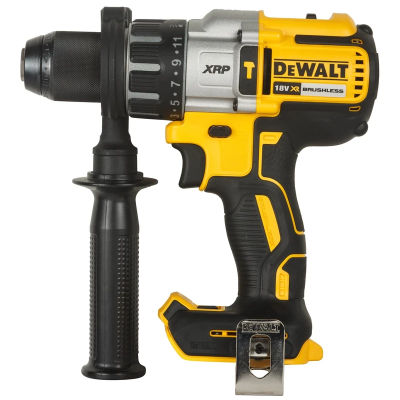 DEWALT,Size,Yellow, Black, Silver, DEWDCD996NT DCD996-NT XR Brushless Combi Drill 18V Bare Unit