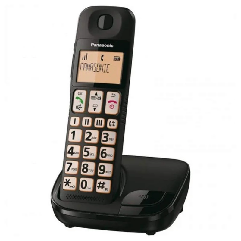 TELEFONO PANASONIC TGE310SPB DECT Teclas Grande