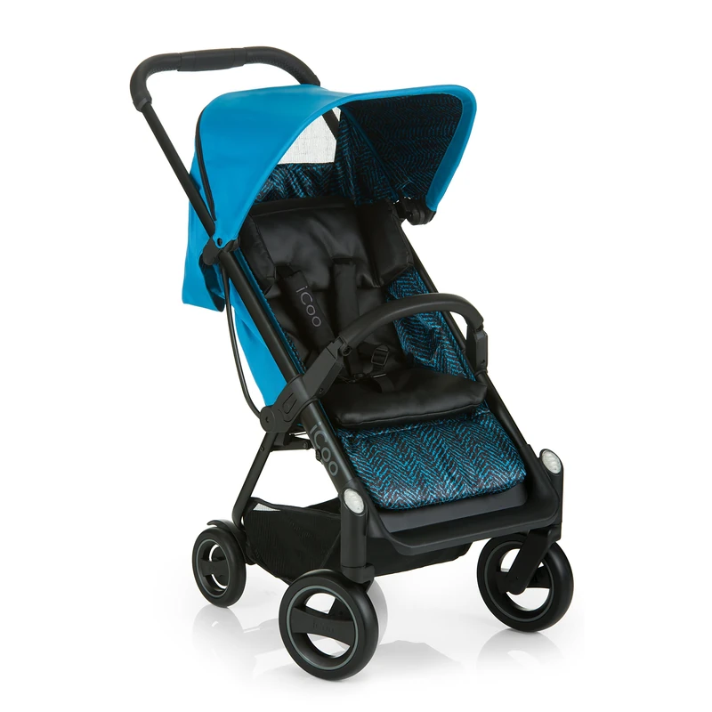 Stroller Shopper ICOO Acrobat - Fishbone Blue - Image 1