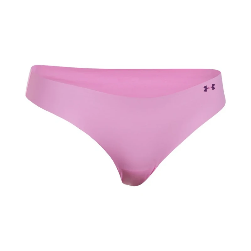 Under Armour Women's Pure Stretch Thong,Icelandic Rose/Indulge, Small