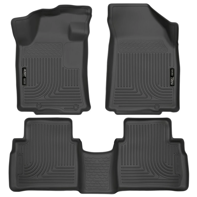 Husky Liners 99621 Fits 2016-20 Nissan Maxima Weatherbeater Front & 2nd Seat Floor Mats