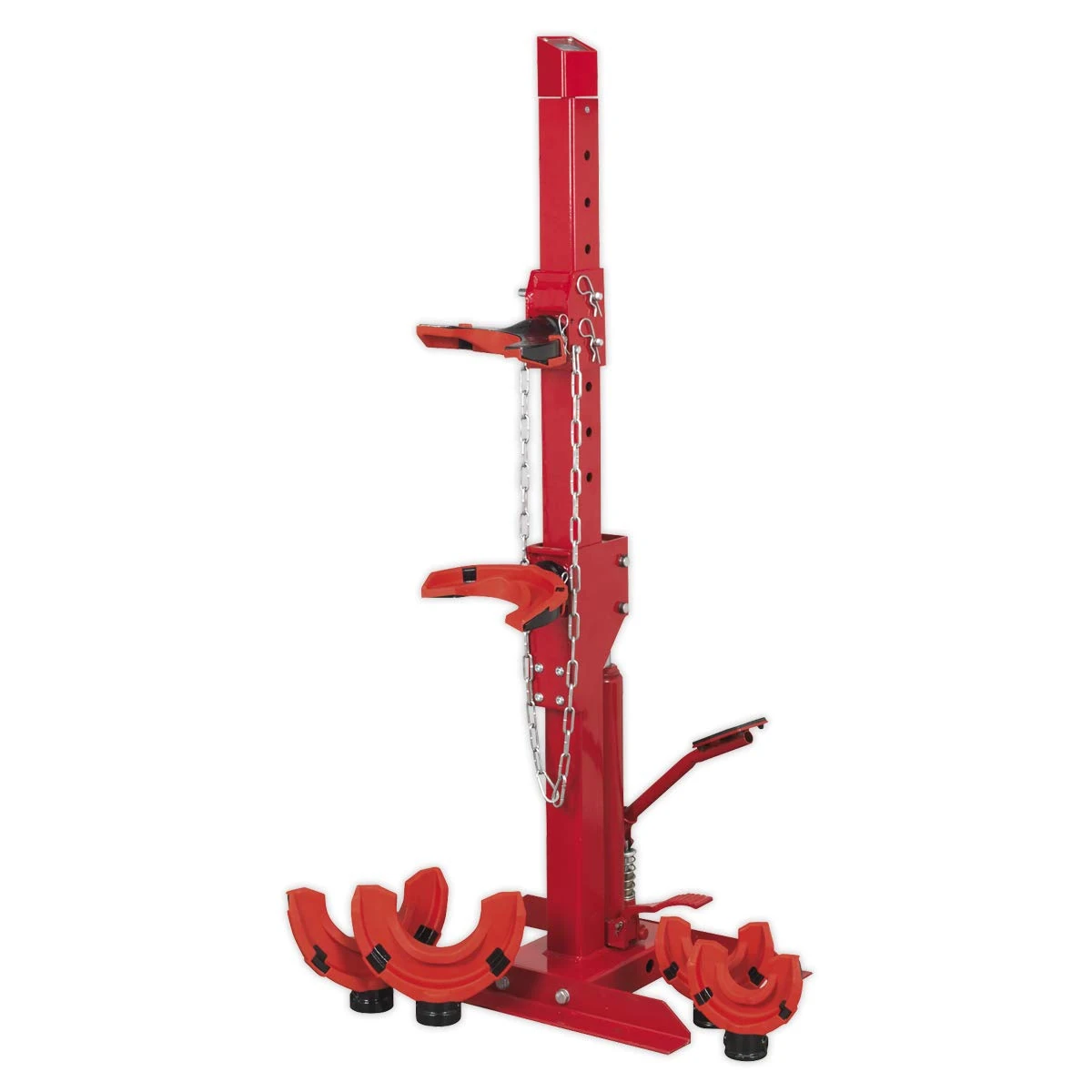 Sealey Re2311 Coil Spring Compressing Station With Gauge Hydraulic 2000Kg Cap