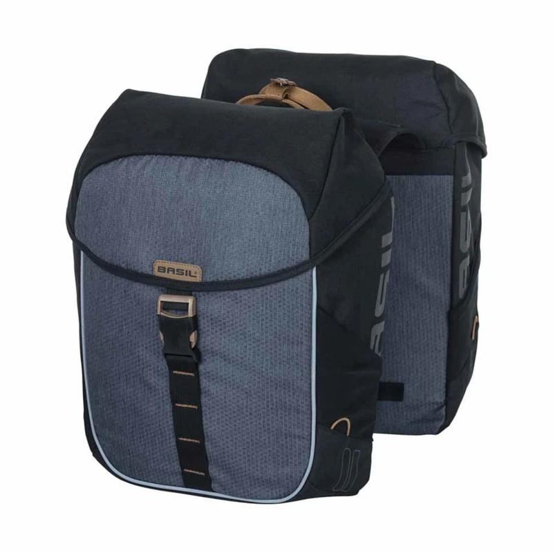 Basil Miles Double Bag - Black, 32 L