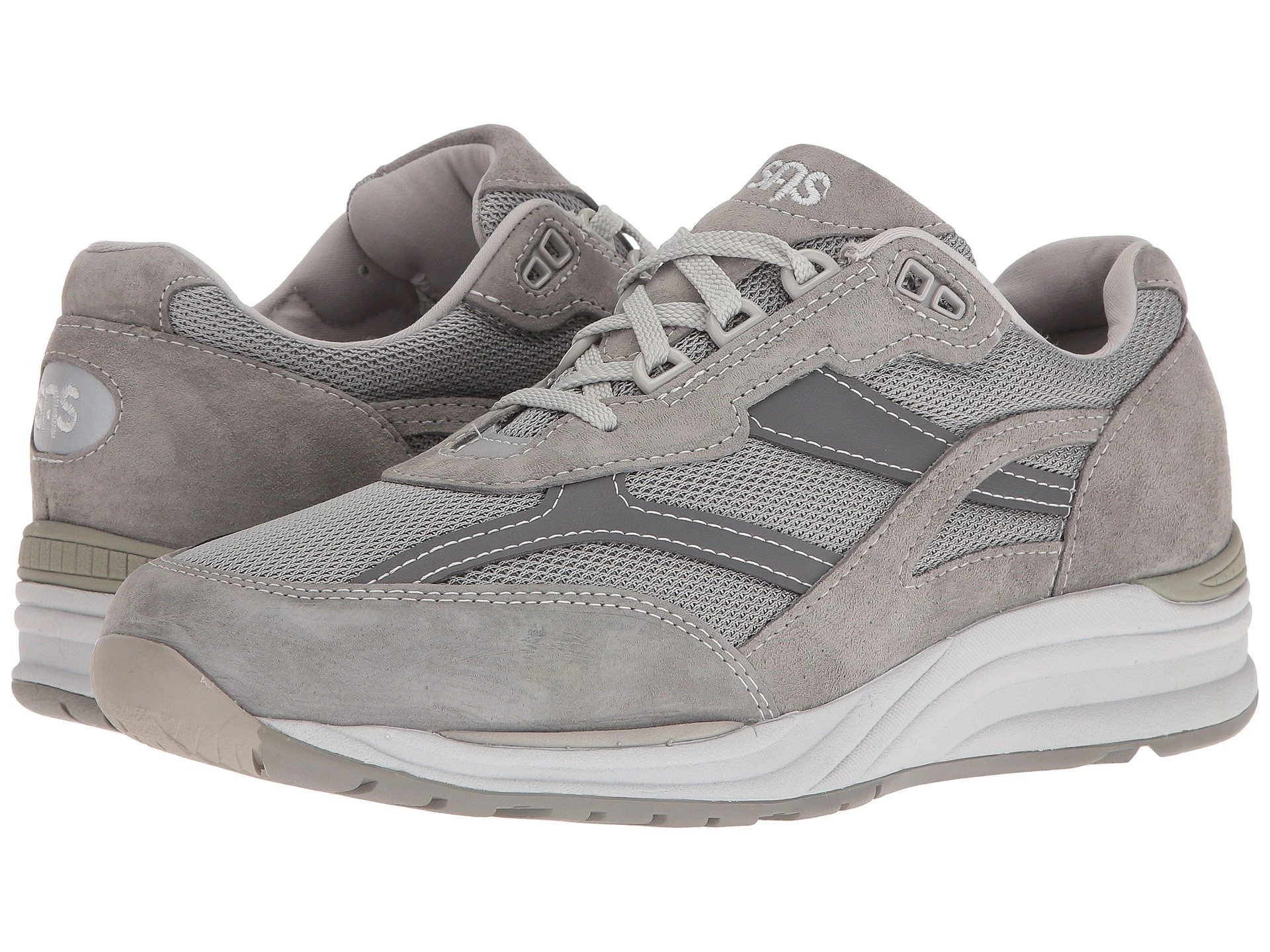 SAS Men's, Journey Mesh Walking Sneakers Gray 12 M