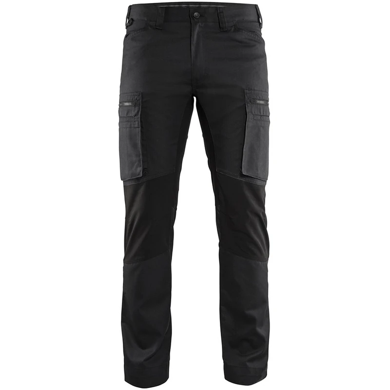 Blakläder 146918459900D104 Size D104 "Stretch" Service Trousers - Black