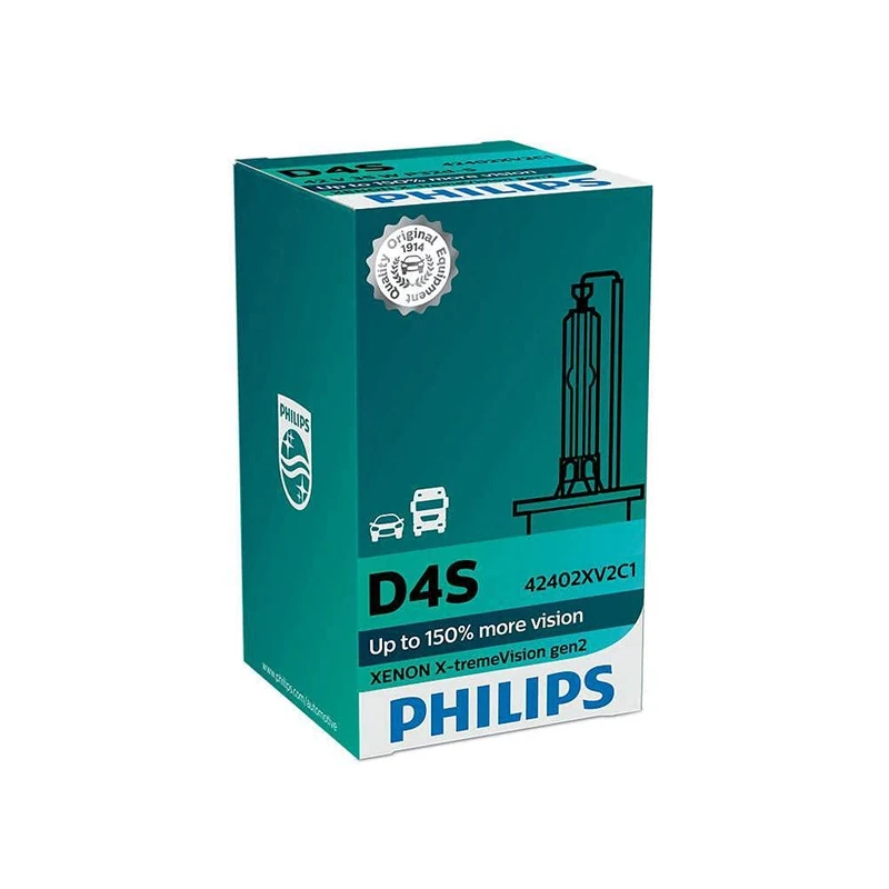 Philips D4S 35W P32d5 Xtreme Vision 150% 1st