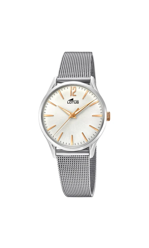 Lotus Watches Womens Analogue Classic Quartz Watch with Stainless Steel Strap 18408/1