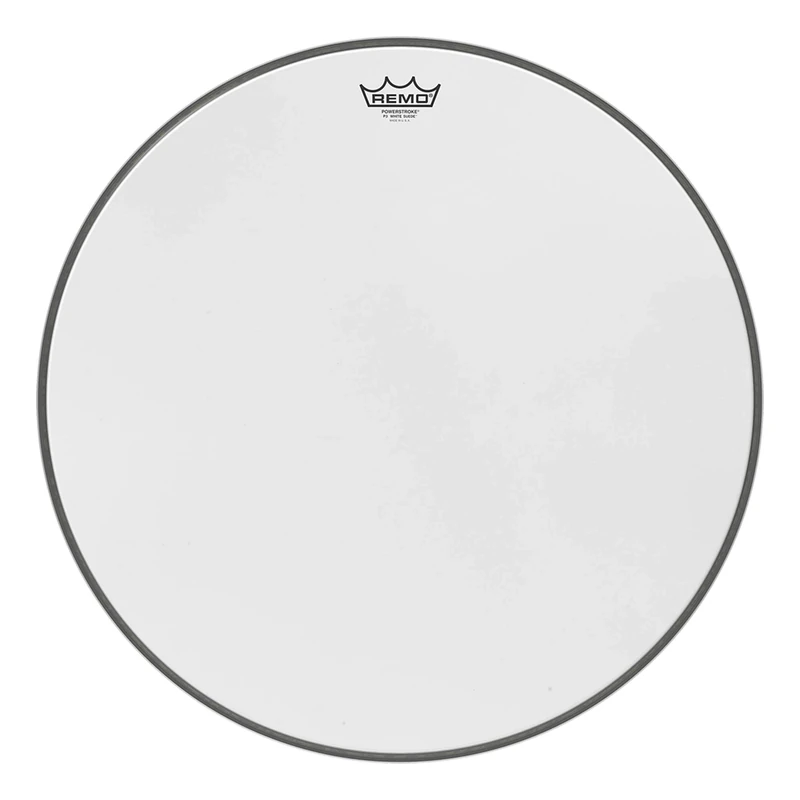 Remo drumhead Powerstroke 3 White Suede Bassdrum 24" P3-1824-WS
