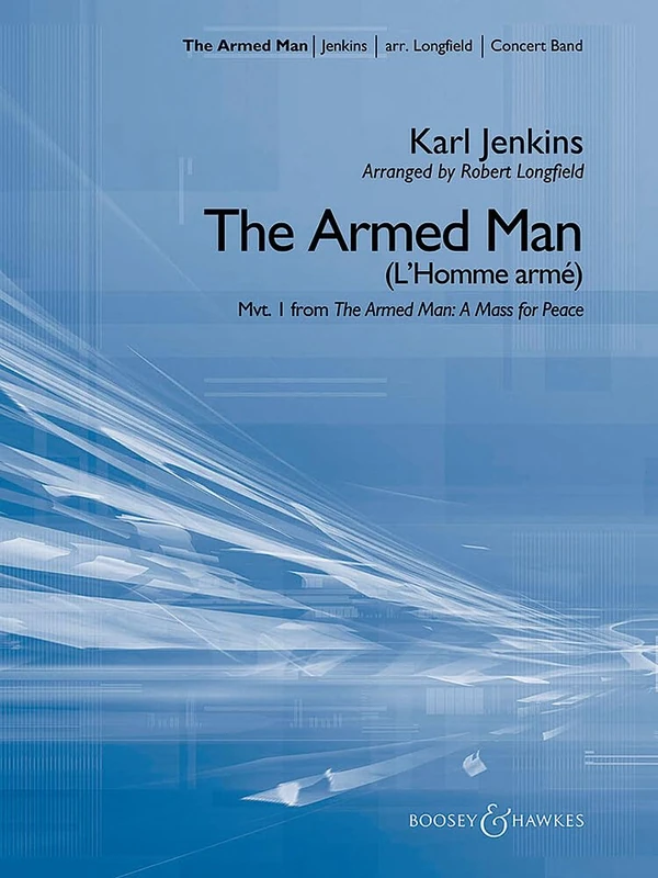 The Armed Man (L'Homme armé): Movement I from: The Armed Man: A Mass for Peace. wind band. Partition et parties. - Image 1