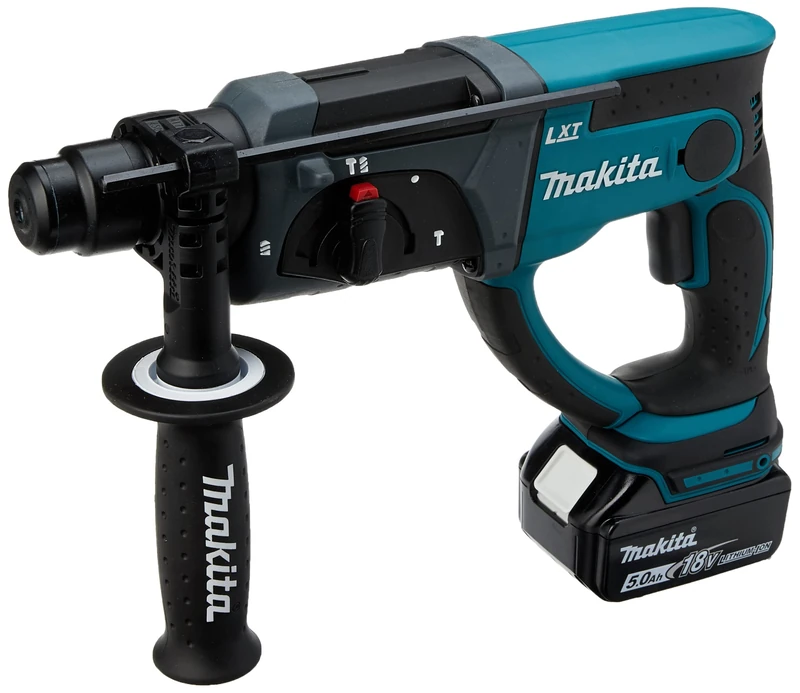 Makita DHR202 18V Li-Ion SDS+ Hammer Drill with 1 x 5.0Ah BL1850 Battery