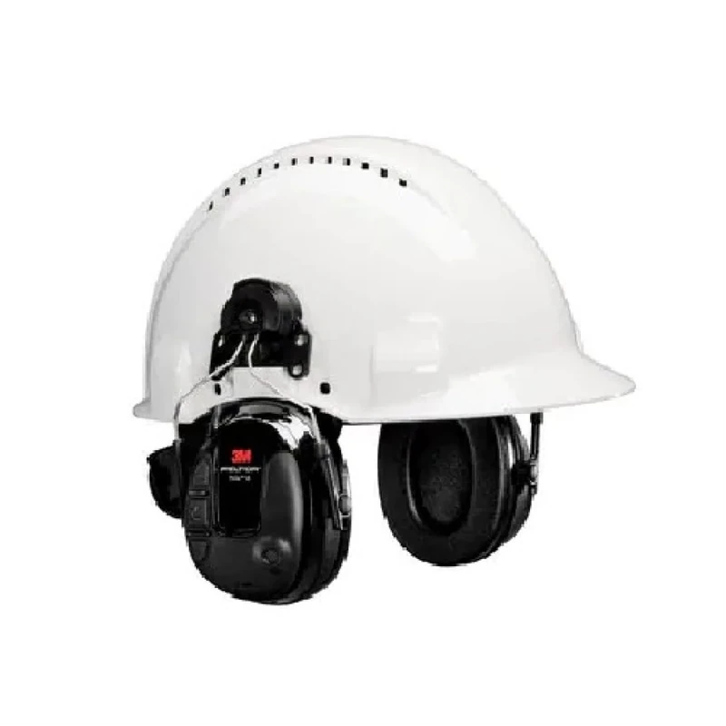 3M PELTOR ProTac III Headset, 25 dB, Slim Cups, Black, Helmet Mounted, MT13H220P3E