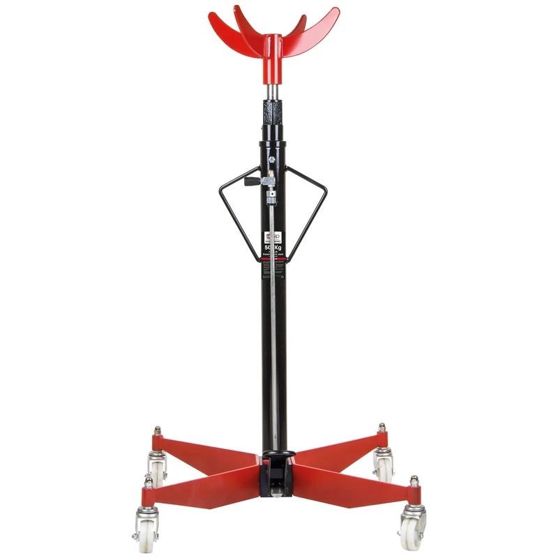 SIP 500kg Transmission Jack, Quick-Lift Hydraulic Jack, 1250mm to 2040mm Lifting Height - Image 1