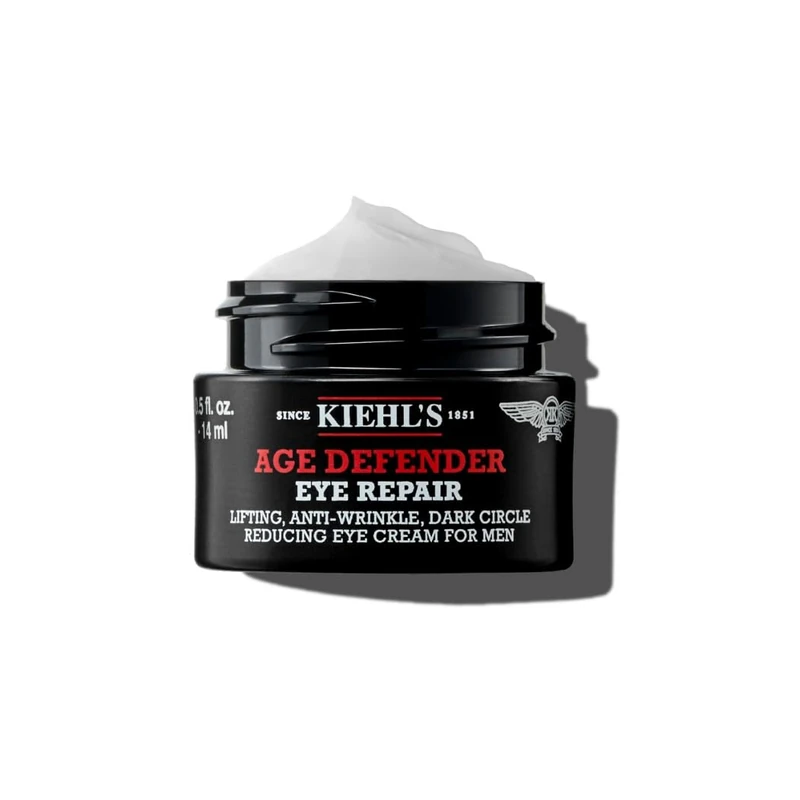 Kiehl's Age Defender Eye Repair Anti-Ageing Eye Cream for Men with Rye Seed and Linseed Extracts, Visibly Smooths Fine Lines and Wrinkles, Reduces Appearance of Dark Circles, Daily Use - Image 1
