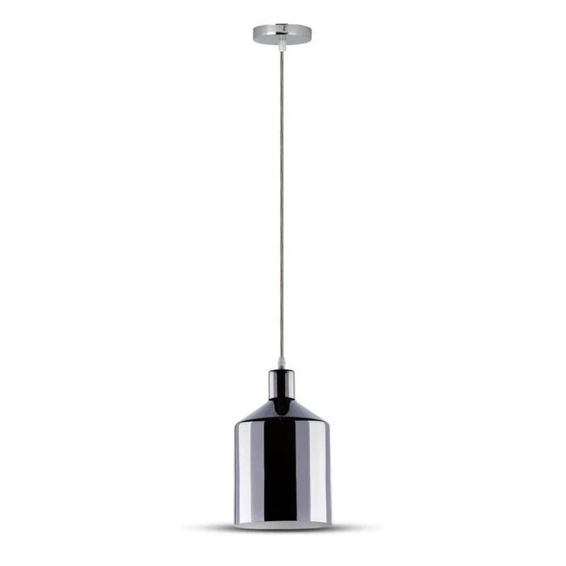 Pendant Light Bulb, Gray, Profondeur : 1000 mm, E27 - Image 1