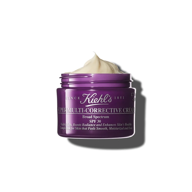 Kiehl's Super Multi-Corrective Cream SPF 30, Anti-ageing Face MoisturiSer for All Skin Types, UV Sunscreen Protection, 5-in1 Formula, 50Ml