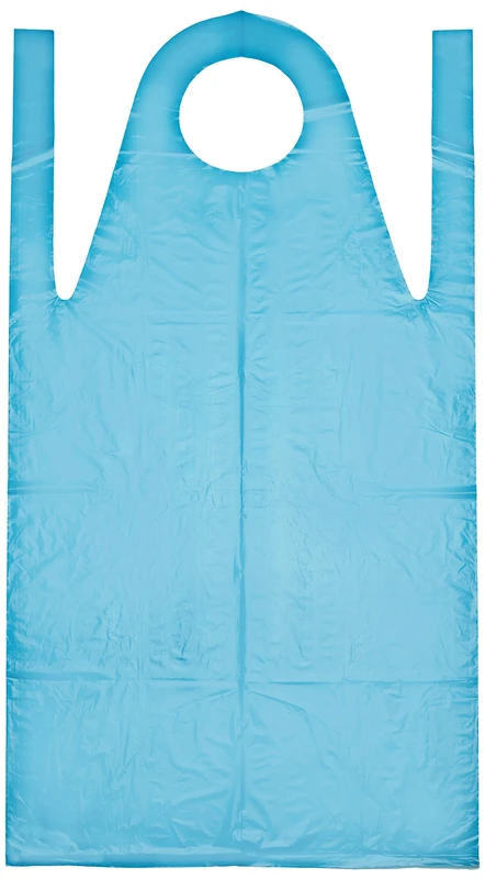 CMT 621014 PE Aprons - Blue Waterproof 125x80cm (Pack of 300) - Image 1