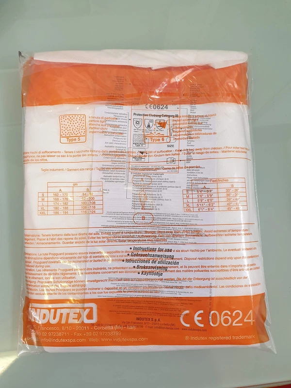 Partiguard 55002041 Anti-Static Besucherkittel (Pack of 25)