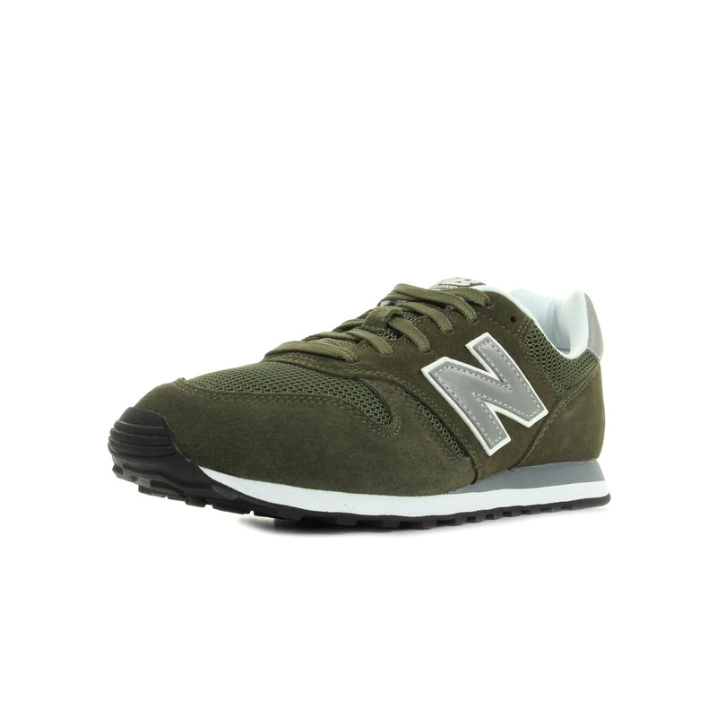 New Balance Men's 373 Core Sneakers, Olive, 3.5 UK