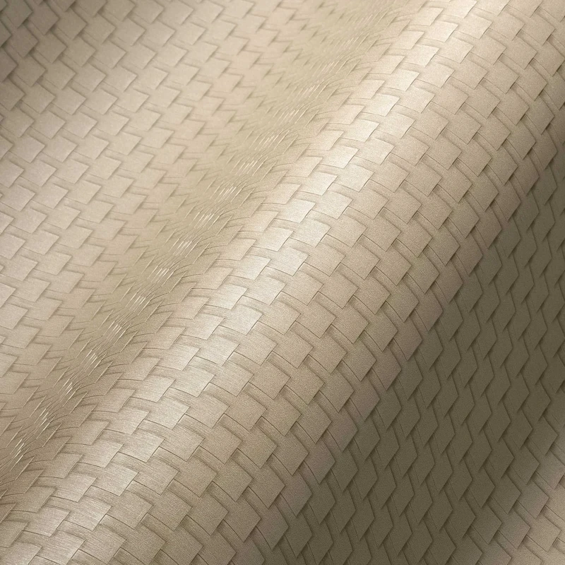 Architects Paper 319085 31908-5 Non-Woven Wallpaper Luxury Geometric 10.05 m x 0.53 m Beige Metallic Made in Germany